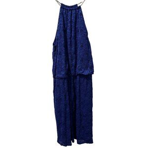 R&M Richards Blue Lace Embellished Dress Size 12 women dress. MWOT
